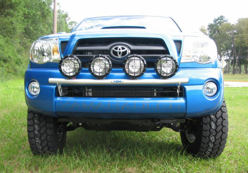 N-Fab Light Bar 05-11 Toyota Tacoma - Gloss Black - Light Tabs - DTX Performance