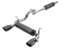 Load image into Gallery viewer, aFe Rebel Series 2.5in 304 SS Cat-Back Exhaust w/ Black Tips 2018+ Jeep Wrangler (JL) V6 3.6L - DTX Performance