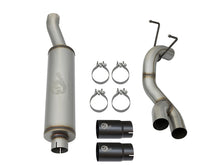 Load image into Gallery viewer, aFe Rebel Series 3-1/2in 409 SS Cat-Back Exhaust System w/Black Tip RAM 2500/3500 14-17 V8 6.4L - DTX Performance