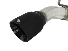 Load image into Gallery viewer, aFe MACHForce XP Exhaust 2.5in Stainless Steel CB/10-13 Chevy Camaro V6-3.6L (td) (gloss blk tip) - DTX Performance