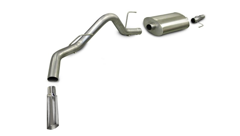 Corsa/dB 05-08 Ford F-150 SuperCrew/5.5ft Bed 4.6L V8 Polished Sport Cat-Back Exhaust - DTX Performance