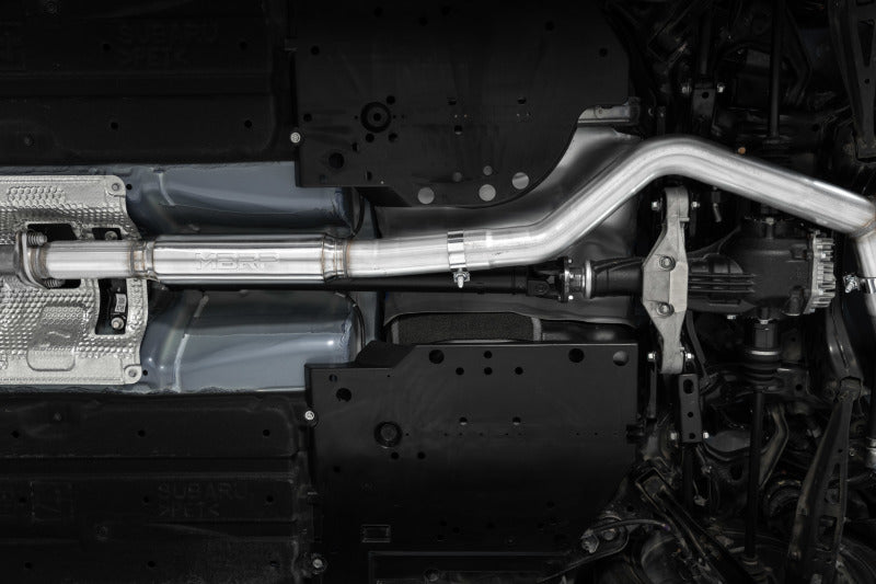 MBRP 2022+ Subaru WRX 3in Cat-Back Dual Split Rear Quad Tips Race Profile Exhaust - DTX Performance