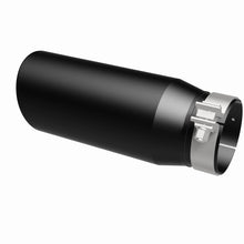 Load image into Gallery viewer, MagnaFlow Tip Stainless Black Coated Single Double Round Single Outlet 5in Dia 4in Inlet 13in L - DTX Performance