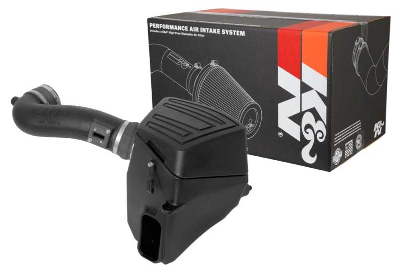 K&N 2019 Chevrolet / GMC 1500 V8-5.3/6.2L F/I Aircharger Performance Intake - DTX Performance