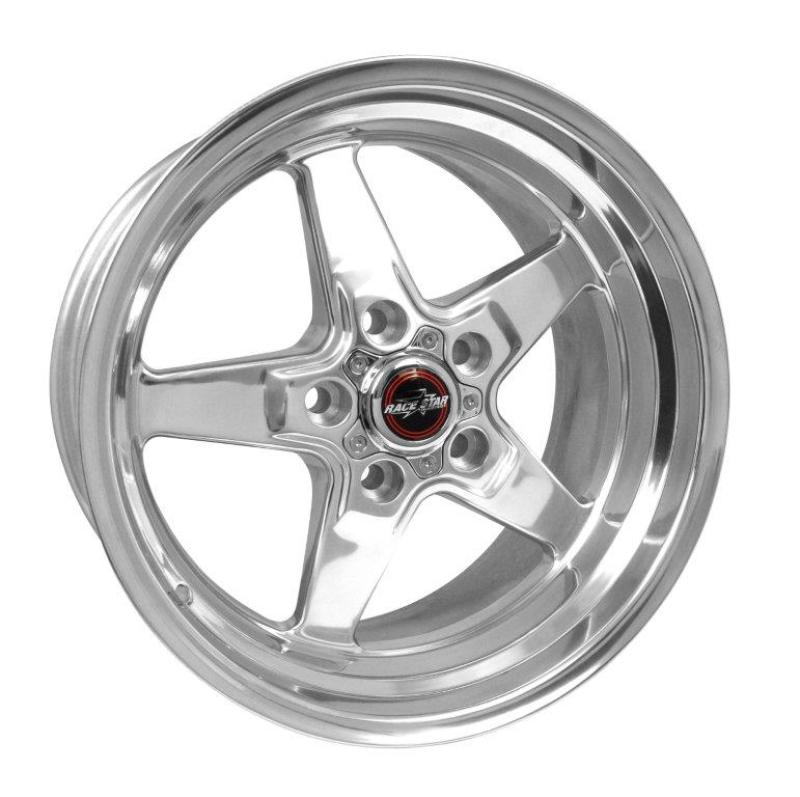 Race Star 92 Drag Star 17x9.50 5x4.75bc 5.25bs Direct Drill Polished Wheel - DTX Performance