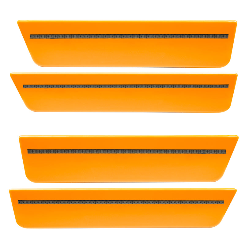 Oracle 08-14 Dodge Challenger Concept Sidemarker Set - Tinted - Header Orange (PL4) - DTX Performance