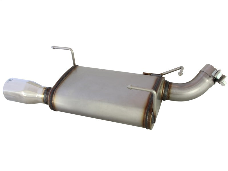 aFe Axle-Back Exhaust 2.5in 409SS w/Polished Tip 05-09 Ford Mustang V6 4.0L - DTX Performance