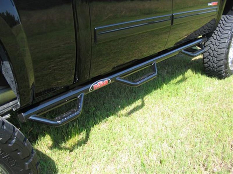 N-Fab Nerf Step 99-06 Chevy-GMC 1500/2500/3500 Ext. Cab 6.5ft Bed - Gloss Black - Bed Access - 3in - DTX Performance