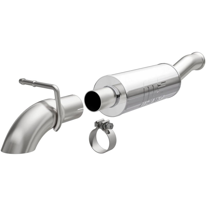 MagnaFlow 18-19 Jeep Wrangler 3.6L 2.5in Turndown Exit Stainless Steel Cat-Back Exhaust - DTX Performance