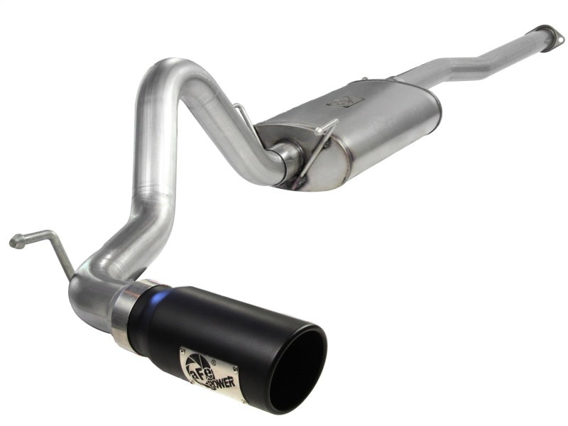 aFe MACH Force XP 3in Cat-Back Stainless Steel Exhaust System w/Black Tip Toyota Tacoma 13-14 4.0L - DTX Performance