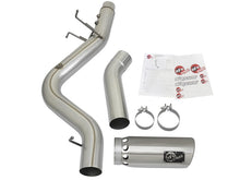 Load image into Gallery viewer, aFe ATLAS 5in DPF-Back Aluminized Steel Exhaust System w/Polished Tips 2017 GM Duramax 6.6L (td) L5P - DTX Performance