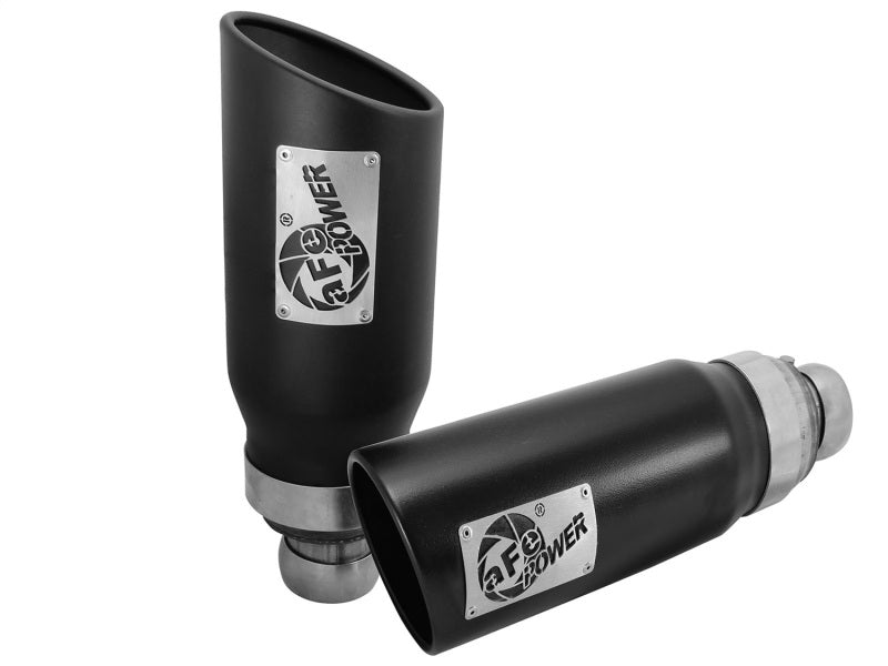 aFe Power 09-15 Dodge Ram 3.0L/5.7L Black Exhaust Tip Upgrade - DTX Performance