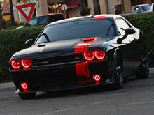 Load image into Gallery viewer, Oracle Dodge Challenger 08-14 LED Waterproof Halo Kit - Red - DTX Performance