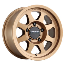 Load image into Gallery viewer, Method MR701 17x7.5 +30mm Offset 5x110 65.1mm CB Method Bronze Wheel - DTX Performance