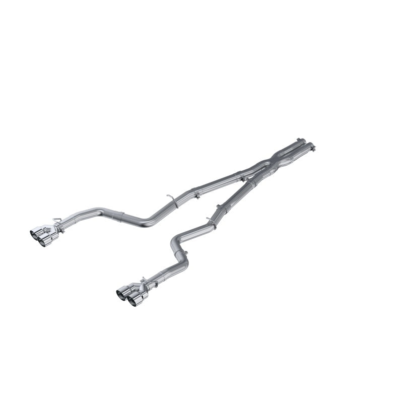 MBRP 15-16 Dodge Challenger 5.7L HEMI Cat Back Dual Split Rear - DTX Performance