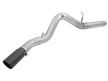 Load image into Gallery viewer, aFe Atlas Exhaust 5in DPF-Back Aluminized Steel w/ Black Tips 16-17 GM Diesel Truck V8-6.6L (td) - DTX Performance