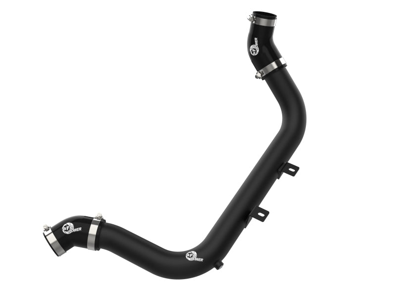 aFe BladeRunner 2-1/4 IN Aluminum Hot Charge Pipe Black 17-20 Hyundai Elantra GT L4-1.6L (t) - DTX Performance