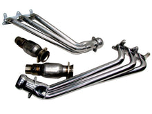 Load image into Gallery viewer, BBK 10-11 Camaro V6 Long Tube Exhaust Headers With Converters - 1-5/8 Chrome - DTX Performance