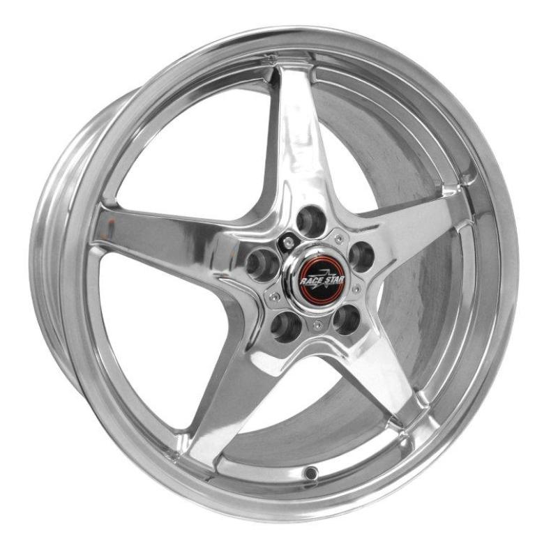 Race Star 92 Drag Star 18x10.50 5x4.50bc 7.63bs Direct Drill Polished Wheel - DTX Performance