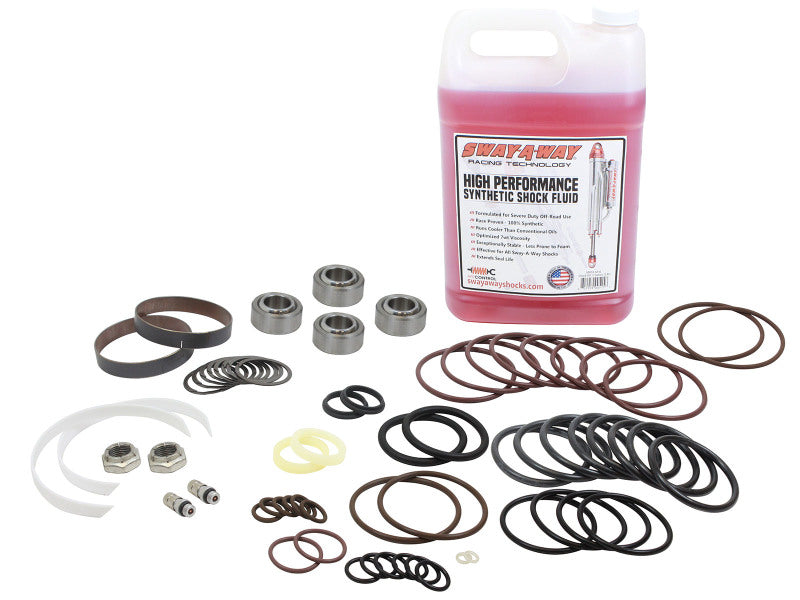 aFe Sway-A-Way Master Rebuild Kit for 3.0 Shock w/ 1in Shaft - Gen 2 - DTX Performance