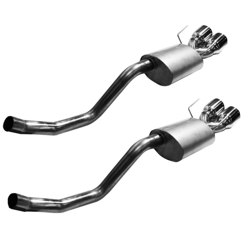 Kooks 05-08 Chevy Corvette C6 LS2/LS3 6.0L/6.2L OEM x 2 1/2in Axleback w/Pol tips - DTX Performance