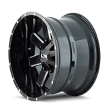 ION Type 141 18x9 / 8x165.1 BP / 18mm Offset / 125.2mm Hub Gloss Black Milled Wheel