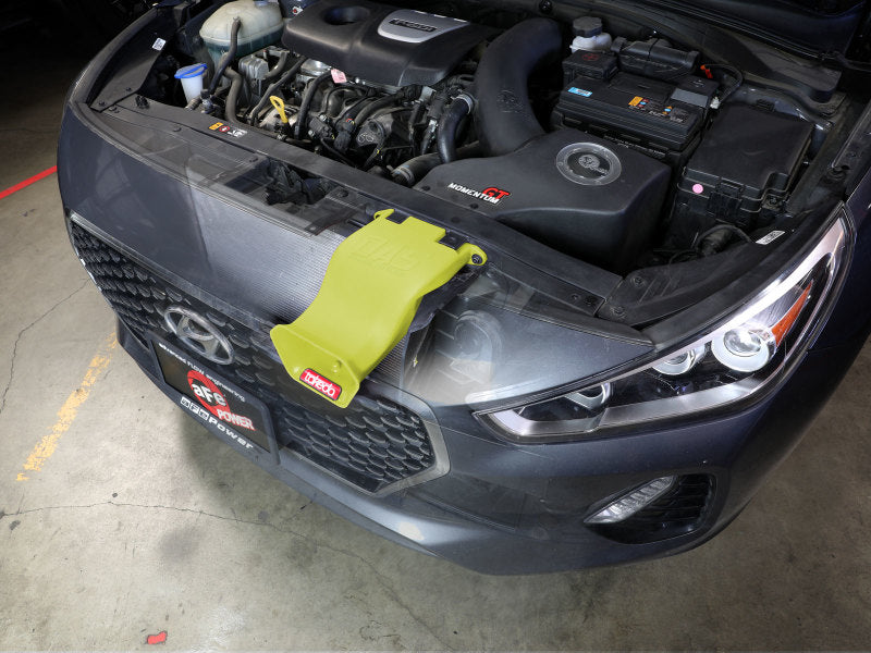 aFe 18-20 Hyundai Elantra GT L4-1.6L (t) Takeda Momentum Dynamic Air Scoop - Neon Green - DTX Performance