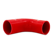 Load image into Gallery viewer, Mishimoto Silicone Reducer Coupler 90 Degree 2in to 2.25in - Red - DTX Performance