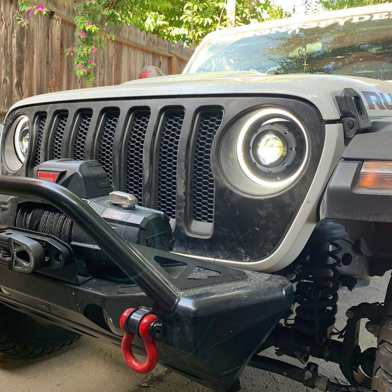 Oracle Jeep JL/Gladiator JT Oculus Switchback Bi-LED Projector Headlights - Amber/White Switchback - DTX Performance