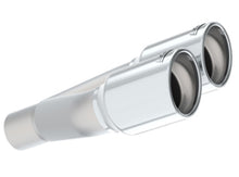 Load image into Gallery viewer, Borla Universal Polished Tip Dual Round Rolled Angle-Cut (inlet 2in. Outlet 3in) *NO Returns* - DTX Performance