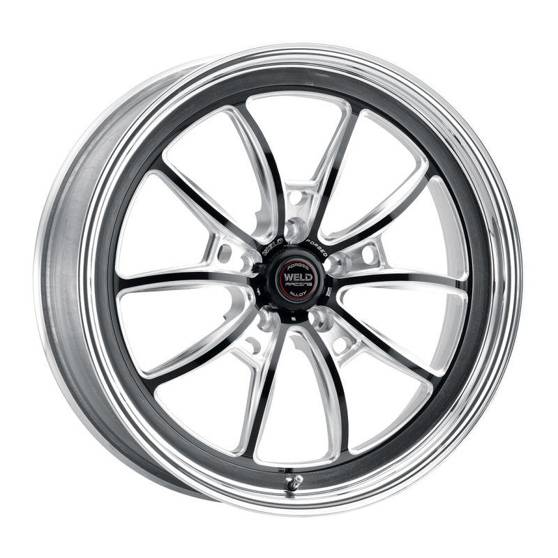 Weld S80 18x5 / 5x115 BP / 2.1in BS Black Wheel (High Pad) - Non-Beadlock - DTX Performance