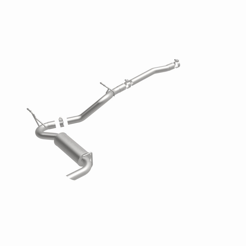 MagnaFlow 12-14 Jeep Wrangler 3.6L Single Straight Rear P/S Exit Stainless C/b Perf Exhaust-Comp - DTX Performance