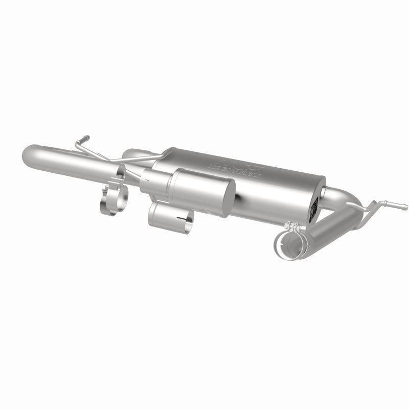 MagnaFlow 07-18 Jeep Wrangler JK Overland Series Axle-Back Exhaust System - DTX Performance