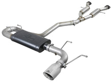 Load image into Gallery viewer, aFe Large Bore HD 3in 304 SS Cat-Back Exhaust w/ Polished Tips 14-19 Jeep Grand Cherokee V6-3.6L - DTX Performance