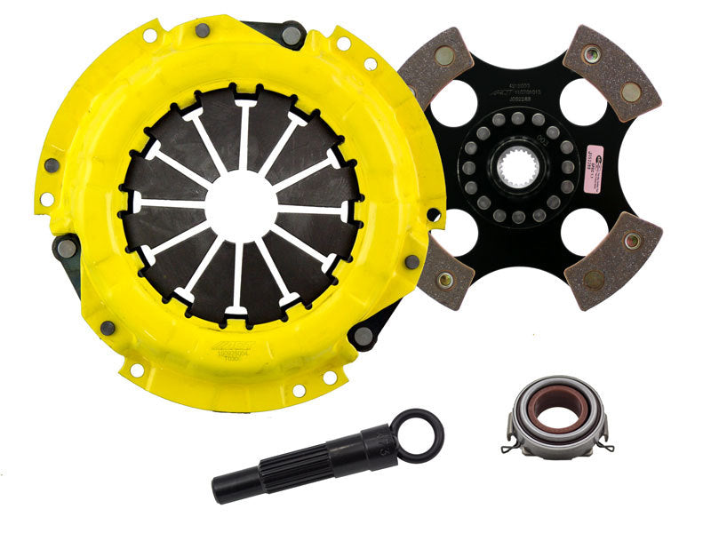 ACT 1991 Geo Prizm HD/Race Rigid 4 Pad Clutch Kit - DTX Performance