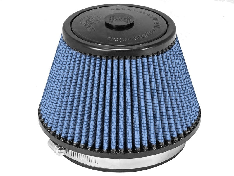 aFe MagnumFLOW Air Filters IAF P5R A/F P5R 5-1/2F x 7B x 4-3/4T x 4-1/2H w/ 1Hole - DTX Performance