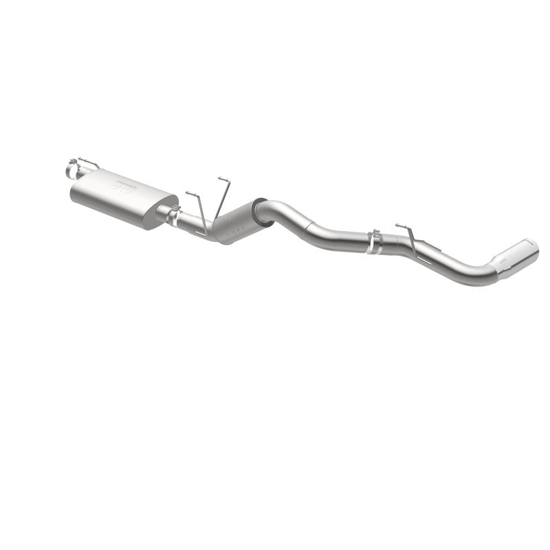 MagnaFlow Cat-Back, SS, 4in, Single Pass Side Rear Exit 5in Tip 14-15 Ram 2500 6.4L V8 CC LB/MC SB - DTX Performance