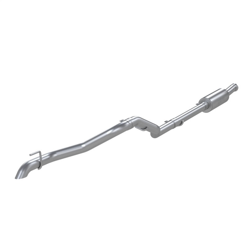 MBRP 2020 Jeep Gladiator 3.6L 2.5in Single Rear Exit Cat Back Exhaust - Aluminized (Off-Road) - DTX Performance