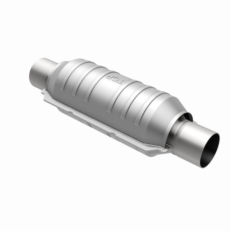 MagnaFlow Catalytic Converter 2 in Inlet 2 in Outlet 11 in Length SS - DTX Performance