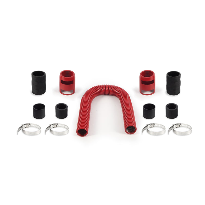 Mishimoto 24in Flexible Radiator Hose Kit Red - DTX Performance