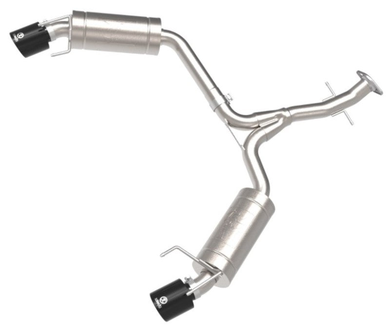 aFe POWER Takeda 06-13 Lexus IS250/IS350 SS Axle-Back Exhaust w/ Black Tips - DTX Performance