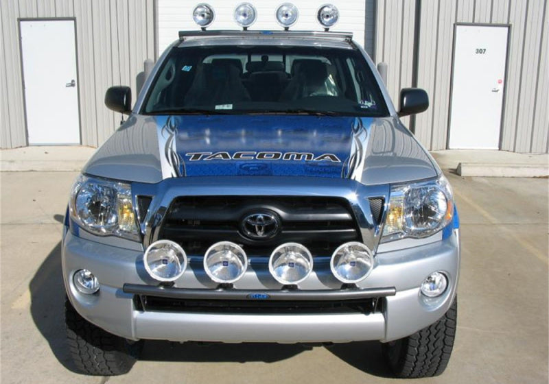 N-Fab Light Bar 05-11 Toyota Tacoma - Gloss Black - Light Tabs - DTX Performance