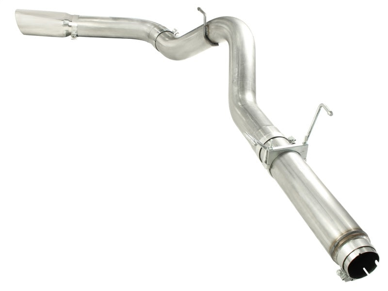 aFe MACHForce XP 5in DPF-Back 409SS Exhaust Dodge Diesel Trucks 07.5-12 L6-6.7L (td) Polished Tip - DTX Performance