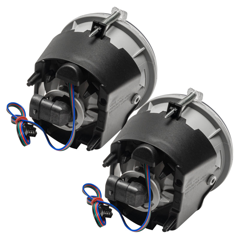 Oracle Lighting 07-09 Chrysler Aspen Pre-Assembled LED Halo Fog Lights -Blue - DTX Performance