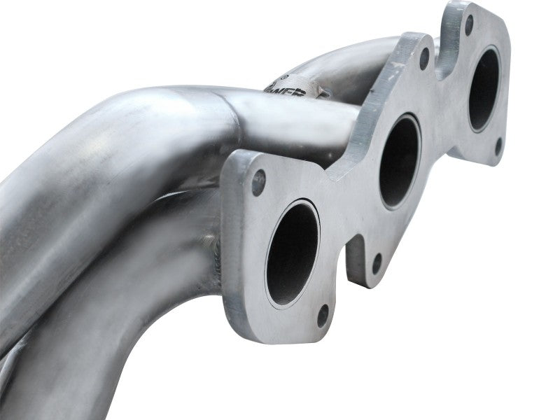 aFe 05-11 Toyota Tacoma V6-4.0L Twisted Steel 409 Stainless Steel Long Tube Header w/ Cat - DTX Performance