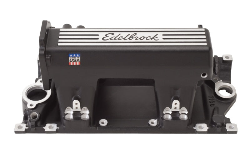 Edelbrock Manifold EFI Pro-Flo XT SB Chevy Etec/Vortec Heads w/ Black Finish - DTX Performance