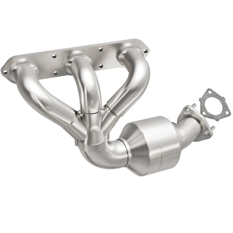 MagnaFlow Conv 06-08 Porsche Cayman DF SS OEM Grade Passenger Side Catalytic Converter w/Header - DTX Performance