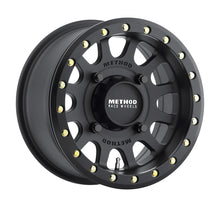 Load image into Gallery viewer, Method MR401 UTV Beadlock 14x7 / 4+3/13mm Offset / 4x156 / 132mm CB Matte Black Wheel - DTX Performance