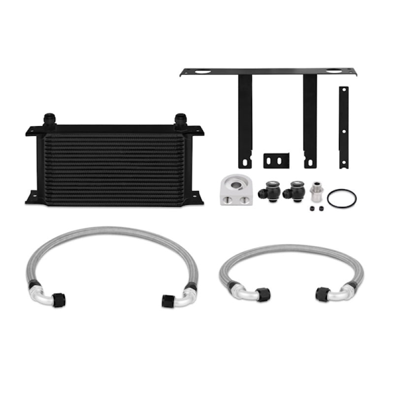 Mishimoto 10-12 Hyundai Genesis Coupe 2.0T Oil Cooler Kit - Black - DTX Performance