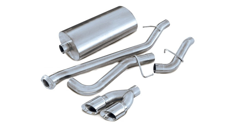 Corsa 02-06 Chevrolet Suburban Z71 5.3L V8 Polished Sport Cat-Back Exhaust - DTX Performance